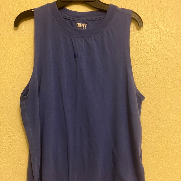 DKNY Sport Tank Top Women's Blue Like-New - Size S - Picture 1 of 10